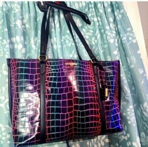 Karl Lagerfeld multicolor large tote